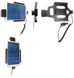 Support voiture  Brodit Samsung Galaxy Tab PRO 8.4 SM-T320  sécurisé - Support actif avec allume-cigare. Avec rotule. Avec verrouillage renforcé Réf 546616