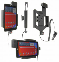Support voiture  Brodit LG G Pad 7.0  sécurisé - Support actif avec allume-cigare. Avec verrouillage renforcé Réf 546708
