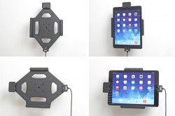 Support voiture  Brodit Apple iPad Air  sécurisé - Support actif pour une installation fixe. Avec rotule. Avec verrouillage renforcé Réf 547577