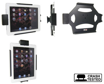 Support voiture  Brodit Apple iPad 2  sécurisé - Support passif avec rotule. Avec verrouillage renforcé Réf 541244