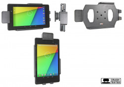 Support voiture  Brodit Asus Google Nexus 7 (2013)  sécurisé - Support passif avec rotule. Avec verrouillage renforcé Réf 541560