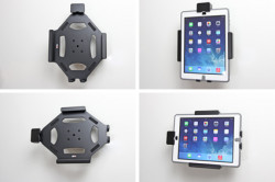 Support voiture  Brodit Apple iPad Air  sécurisé - Support passif avec rotule. Avec verrouillage renforcé Pour les appareils avec étui  étui Otterbox Defender (non livré). Réf 541600