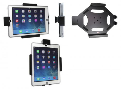 Support voiture  Brodit Apple iPad Air  sécurisé - Support passif avec rotule. Avec verrouillage renforcé Pour les appareils avec étui  étui Otterbox Defender (non livré). Réf 541600