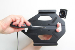 Support voiture Samsung Galaxy Tab A 10,1 (2016) avec chargeur allume cigare - Avec rotule orientable. Réf 512919