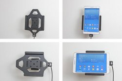 Support voiture  Brodit Samsung Galaxy Tab PRO 8.4 SM-T320  installation fixe - Avec rotule, connectique Molex. Réf 513616