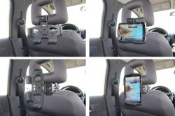 Support voiture  Brodit ZTE Optik  antivol - Support passif avec rotule. 2 clefs. Réf 539372