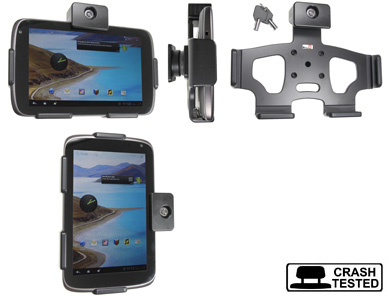 Support voiture  Brodit ZTE Optik  antivol - Support passif avec rotule. 2 clefs. Réf 539372