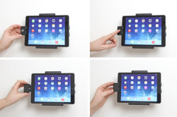 Support voiture  Brodit Apple iPad Air  antivol - Support passif avec rotule. 2 clefs. Réf 539577