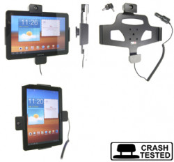 Support voiture  Brodit Samsung Galaxy Tab 10.1 GT-P7500  antivol - Support actif avec cig-plug et pivotant. 2 clefs. Réf 535287