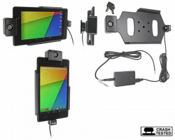 Support voiture  Brodit Asus Google Nexus 7 (2013)  antivol - Support actif pour une installation fixe, avec rotule. 2 clefs. Réf 536560