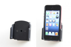 Support passif Brodit réglable avec rotule. Pour appareil avec étui de dimensions: Larg: 62-77 mm, épaiss.: 6-10 mm. Réf 511428