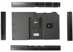 Support Tough Sleeve compatible Samsung Galaxy Tab Active 8 v2 et v3, version installation fixe (fils nus)