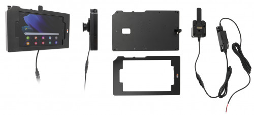Support Tough Sleeve compatible Samsung Galaxy Tab Active 8 v2 et v3, version installation fixe (fils nus)