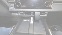 Fixation véhicule Toyota bZ4X. Réf Brodit 856263