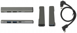 HUB Brodit 4-in-1 USB-C. Réf 216408